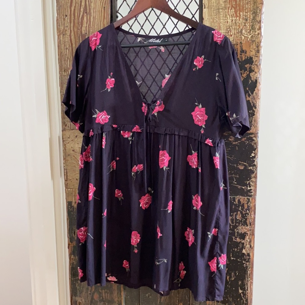 Floral Babydoll Dress